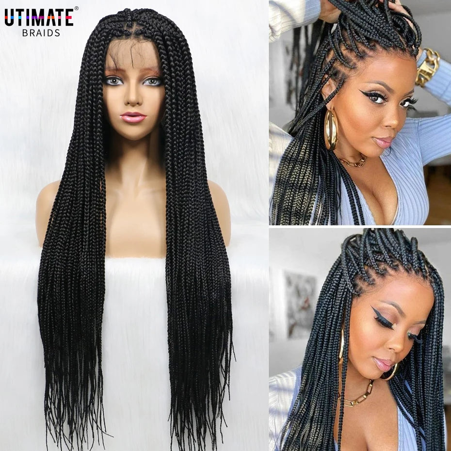 Gypsea African American Synthetic Braid Wigs With Baby Hair