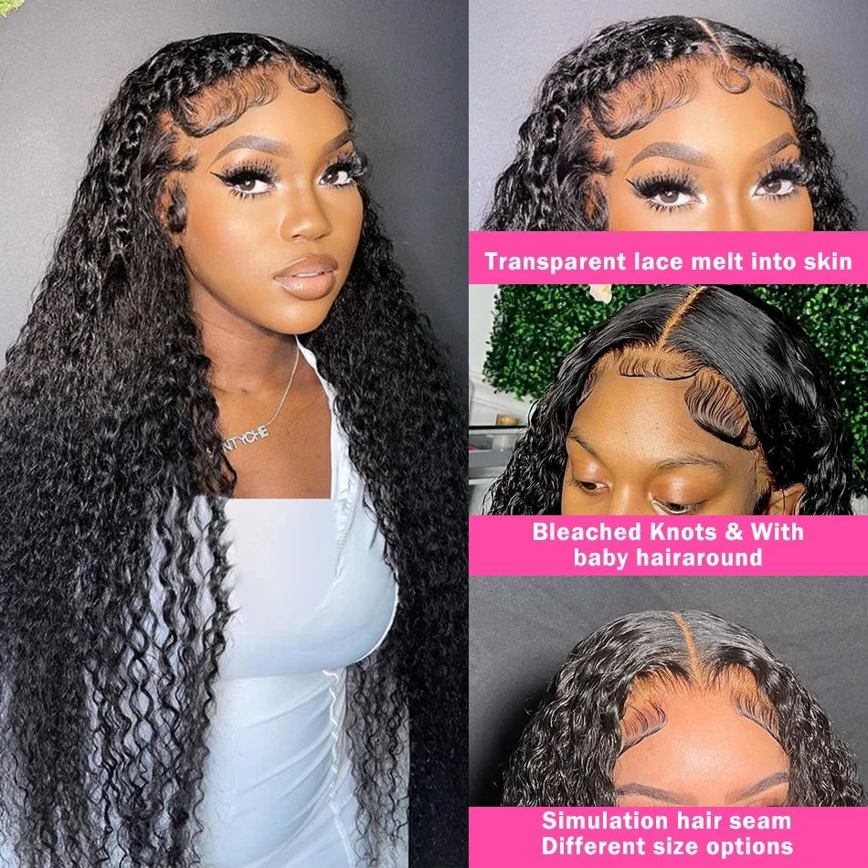 Lafino Luxury Human Hair Curly Lace Wig