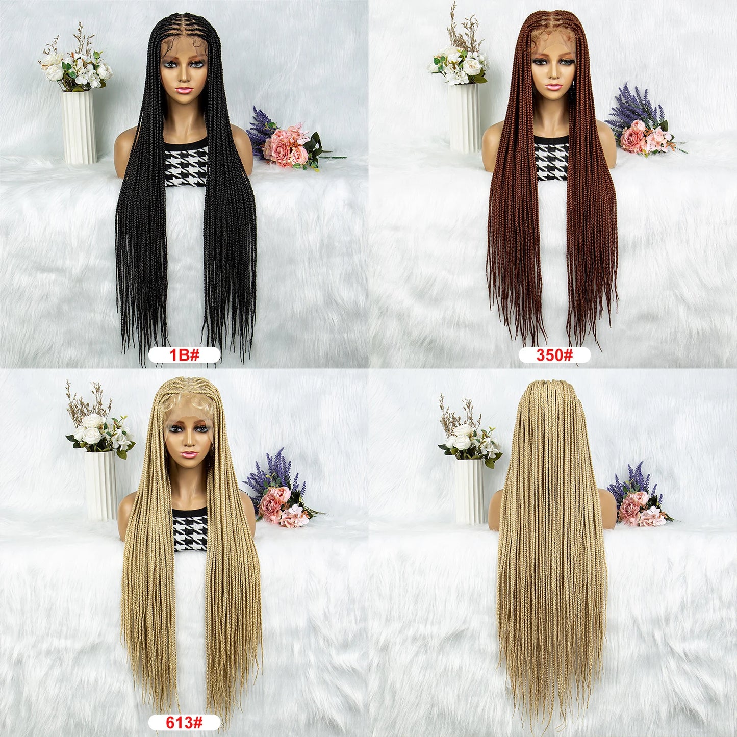 Zinga HD Full Lace Braided Wigs