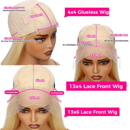 Light Honey Blonde Lace Front Wig