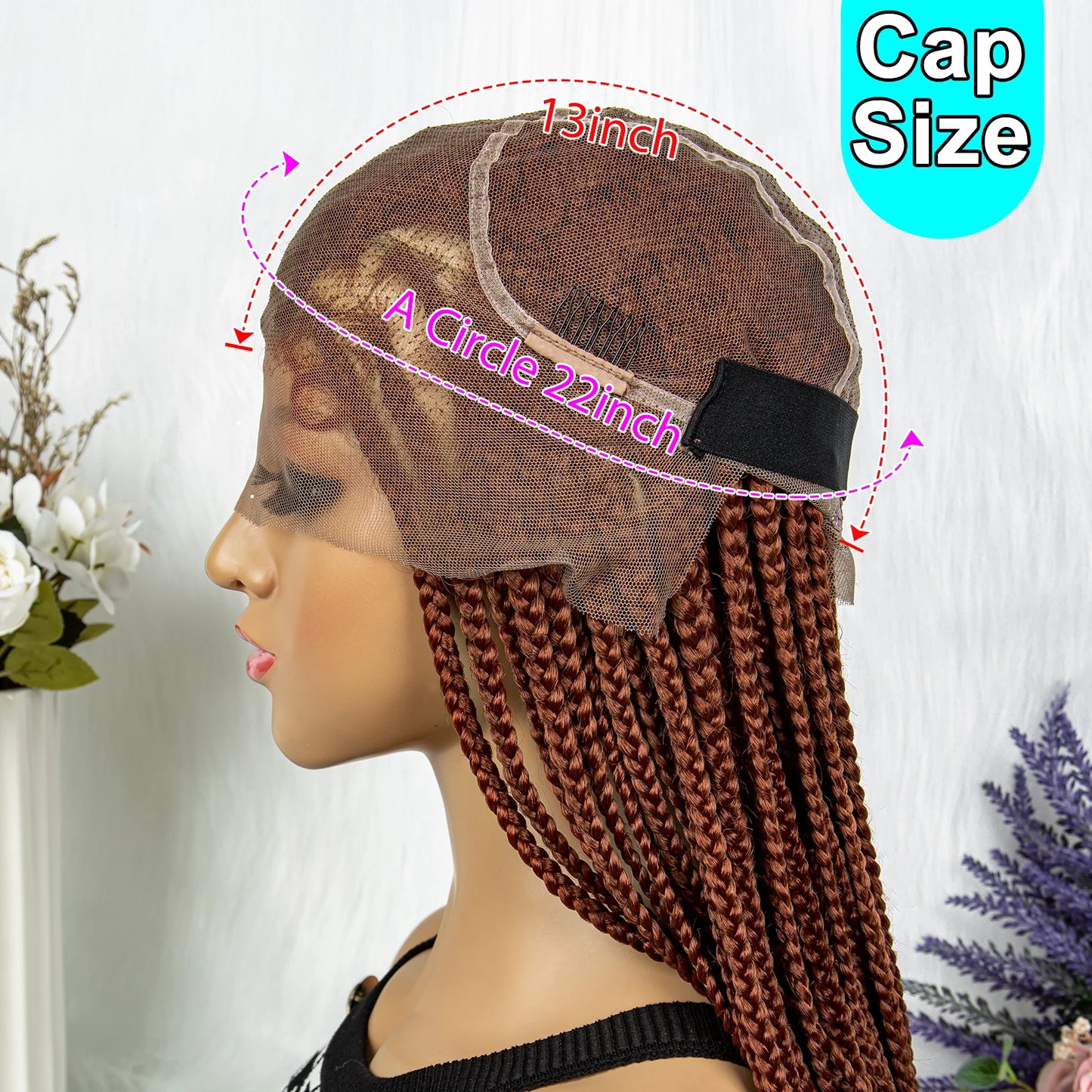 Zinga HD Full Lace Braided Wigs