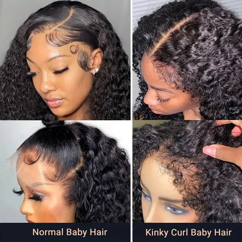 Sassy Curly Bob Lace Front Wig with Brazilian Remy Hair