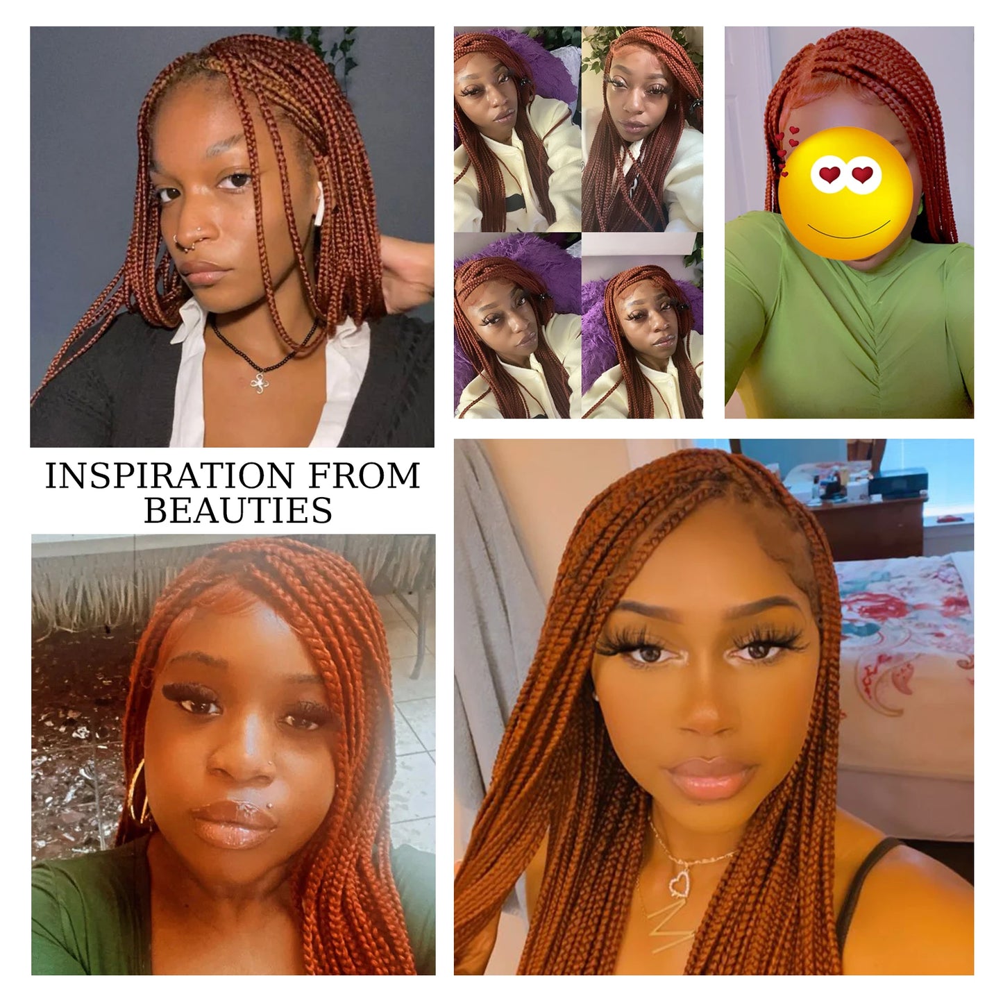 Zinga HD Full Lace Braided Wigs