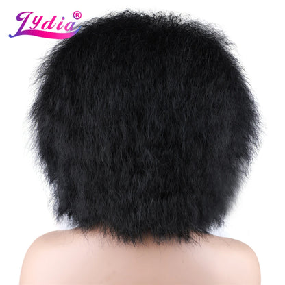 Lydia Short & Sassy Kinky Straight Wig