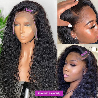 Lafino Luxury Human Hair Curly Lace Wig