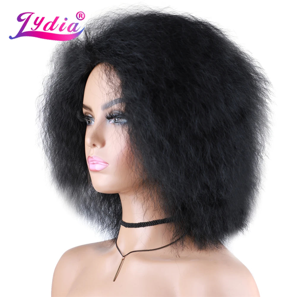 Lydia Short & Sassy Kinky Straight Wig