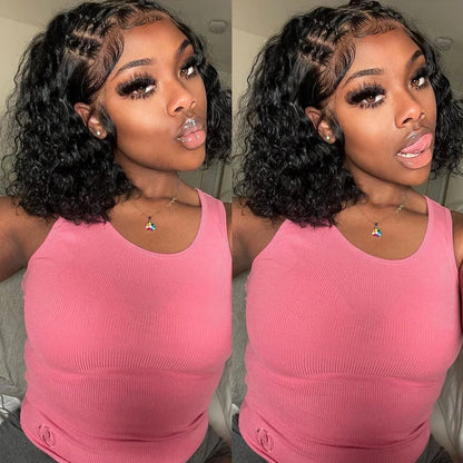 Luxurious idoli Curly Remy Hair Wig