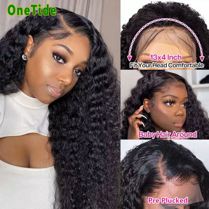 Regina Curly Lace Front Human Hair Wig