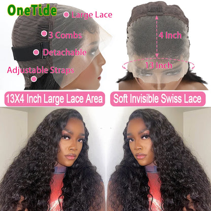 Regina Curly Lace Front Human Hair Wig