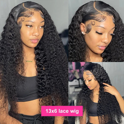 Lafino Luxury Human Hair Curly Lace Wig