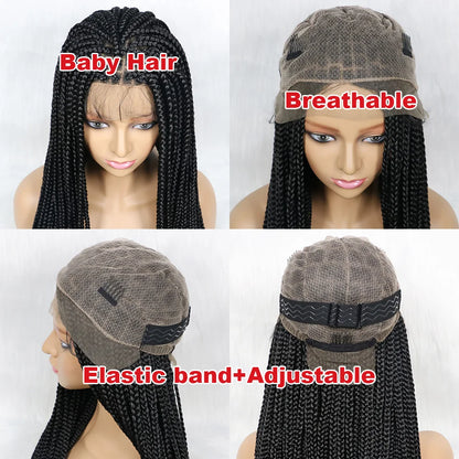 Gypsea African American Synthetic Braid Wigs With Baby Hair