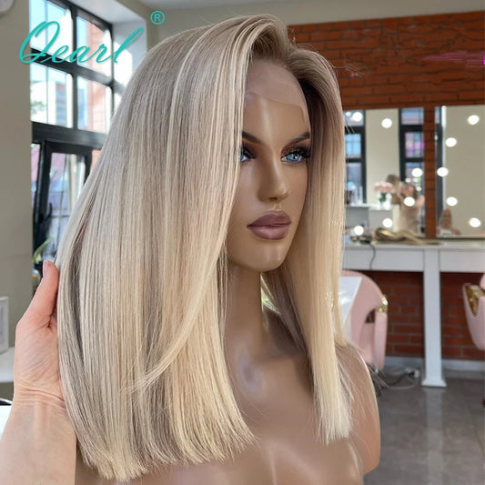 Marvela Blonde Short  Human Hair Wigs