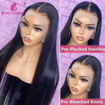 Mezina Glueless Brazilian Straight Human Hair Wig