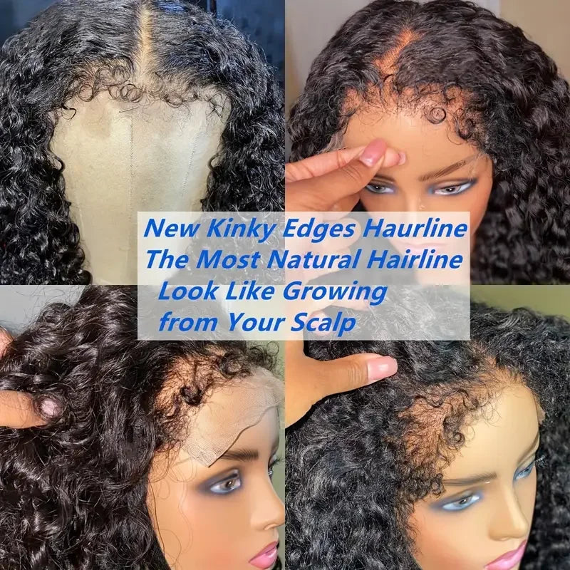 Sassy Curly Bob Lace Front Wig with Brazilian Remy Hair