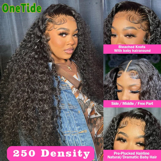 Regina Curly Lace Front Human Hair Wig